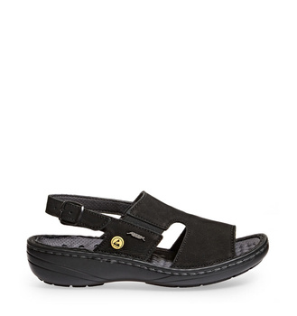 Medical Sandals REFLEXOR 872 Abeba Black OB ESD