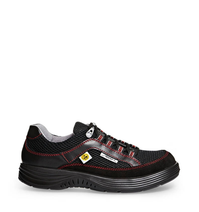 Safety Shoes X-LIGHT 056 Abeba Black S1 ESD