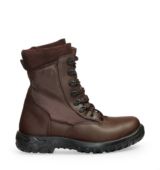 Tactical Ankle Boots with Membrane GROM 745 Brown O3