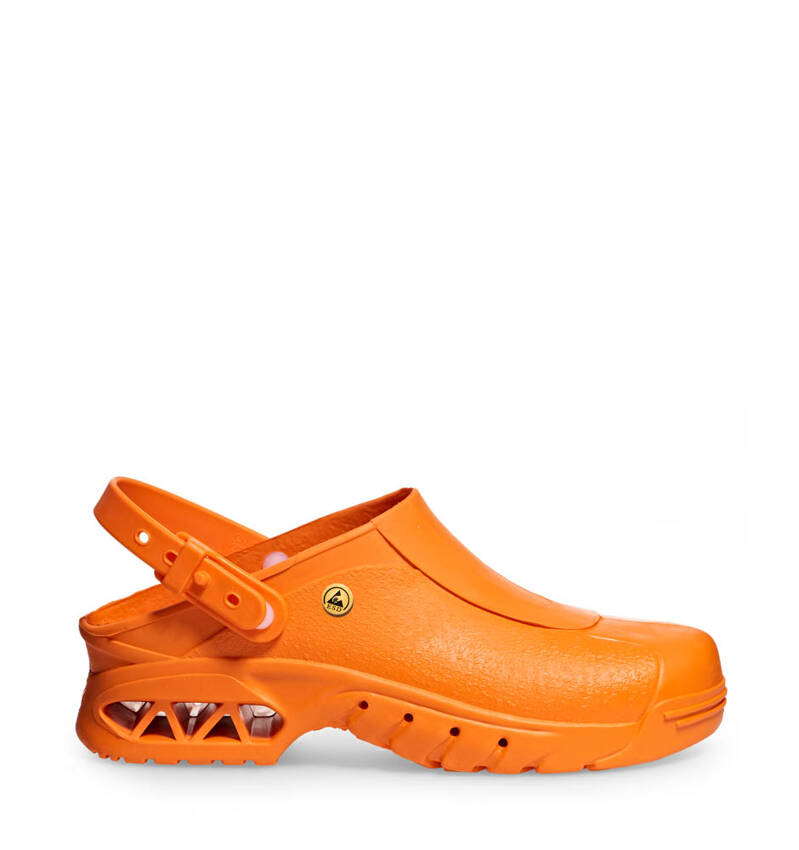 Medizinische Clog AUTOCLAV 39630 Abeba Orange OB ESD