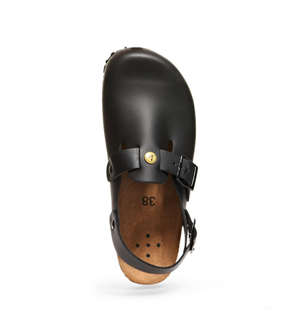 Medizinische Sandalen NATURE 4055 Abeba Schwarz OB ESD