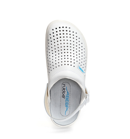 Medical Clog RUBBER 300 Abeba White OB