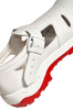 Berufssandalen BASIC 290 Abeba Weiß Rote Sohle O1