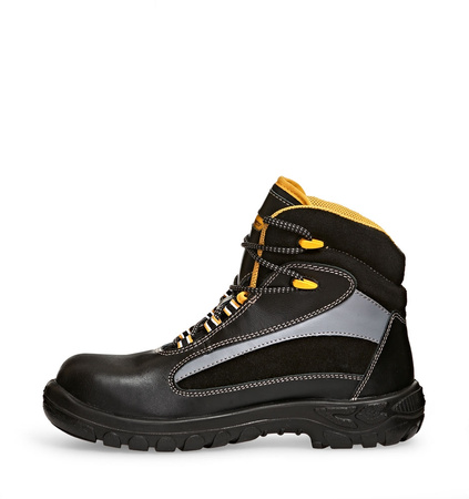 Sicherheitsstiefel LEO 412 Protektor Schwarz S3 Gefüttert