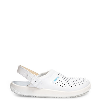 Medizinische Clog RUBBER 9300 Abeba Weiß OB