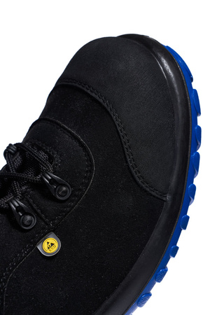 Working Ankle Boots BASIC 373 Protektor Black Blue Sole S1P ESD