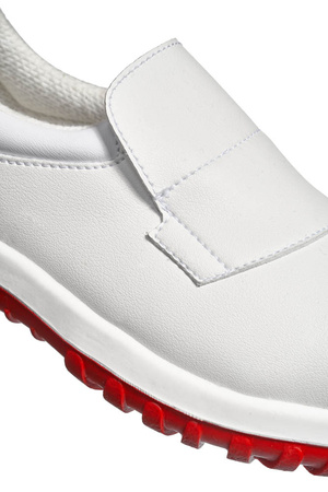 Sicherheitshalbschuhe BASIC 171 Abeba Weiß Rote Sohle S2