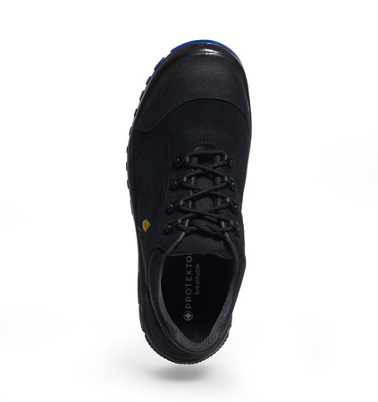 Safety Shoes BASIC 375 Protektor Black Blue Sole S1P ESD