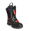 Feuerwehr Stiefel Membrane FALCON 832 Protektor Schwarz-Rot F2A