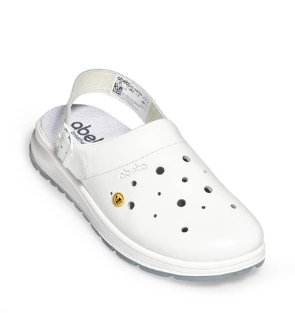 Berufsschuhe Clog EASY 2.0 630 Abeba Weiß OB ESD