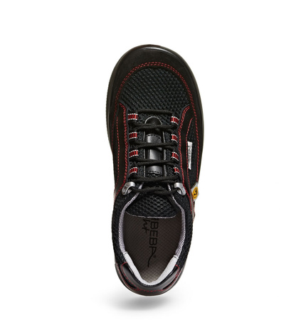 Safety Shoes X-LIGHT 056 Abeba Black S1 ESD