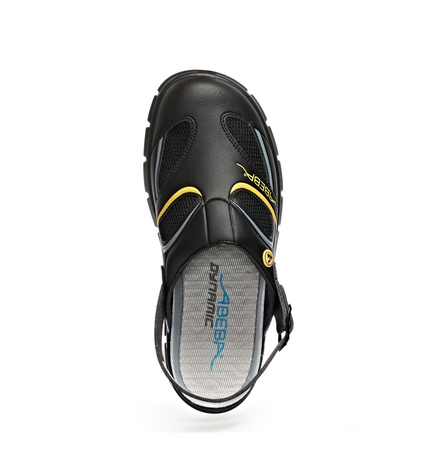 Occupational Sandals DYNAMIC 343 Abeba Black OB ESD