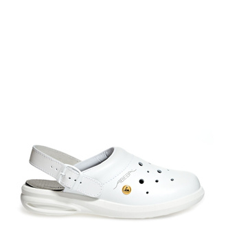 Occupational Clogs EASY 630 Abeba White OB ESD
