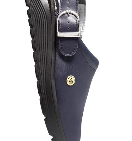 Berufsschuhe Clog RUBBER 2.0 250 Abeba Darkblau OB ESD