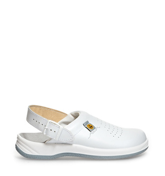 Medizinische Clog ARROW 35600 Abeba Weiß OB ESD