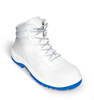 Berufsstiefel BASIC 364 Abeba Weiß Blaue Sohle O2