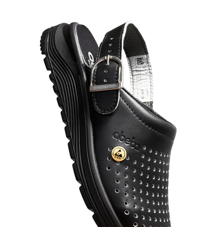 Occupational Clogs RUBBER 2.0 310 Abeba Black OB ESD