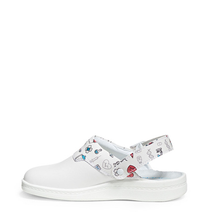 Medizinische Clog THE ORIGINAL 77022 Abeba Weiß OB