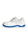 Berufshalbschuhe BASIC 367 Abeba Weiß Blaue Sohle O2