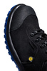 Safety Shoes BASIC 375 Protektor Black Blue Sole S1P ESD