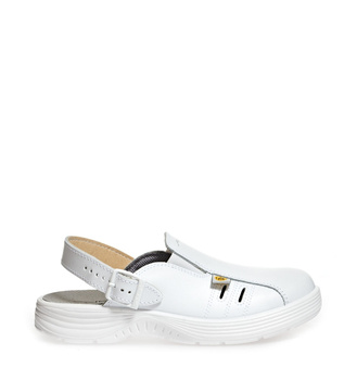 Safety Clogs X-LIGHT 041 Abeba White SB ESD