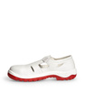 Safety Sandals BASIC 290 Abeba White Red Sole S1