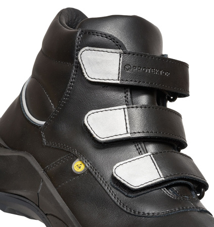 Working Ankle Boots RESCUE 912 Protektor Black S3 ESD Emergency Medical Services