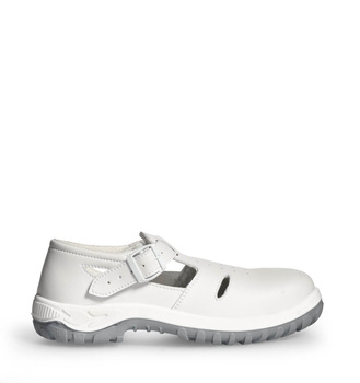 Occupational Sandals BASIC 290 Abeba White Gray Sole O1