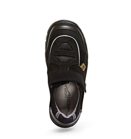 Safety Sandals ANATOM 189 Abeba Black S1 ESD