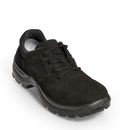 Taktische Halbschuhe CROSS LOW 124 Grom Schwarz Veloursleder