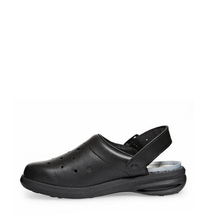 Berufsschuhe Clog EASY 37631 Abeba Schwarz OB ESD