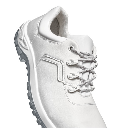 Occupational Shoes BASIC 367 Abeba White Gray Sole O2
