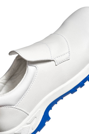 Occupational Shoes BASIC 171 Abeba White Blue Sole O2