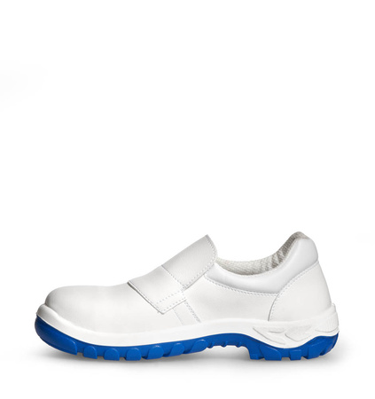 Occupational Shoes BASIC 171 Abeba White Blue Sole O2