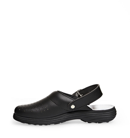 Medizinische Clog THE ORIGINAL PLUS 37530 Abeba Schwarz OB ESD