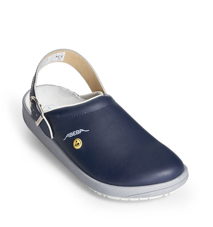 Medical Clog RUBBER 250 Abeba Blue OB ESD
